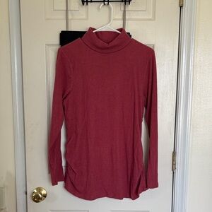 Maternity Red Turtleneck Sweater - Size XL